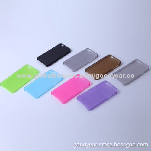 PC Cases for iPhone 5S with Fashionable Design and Different Colors Available